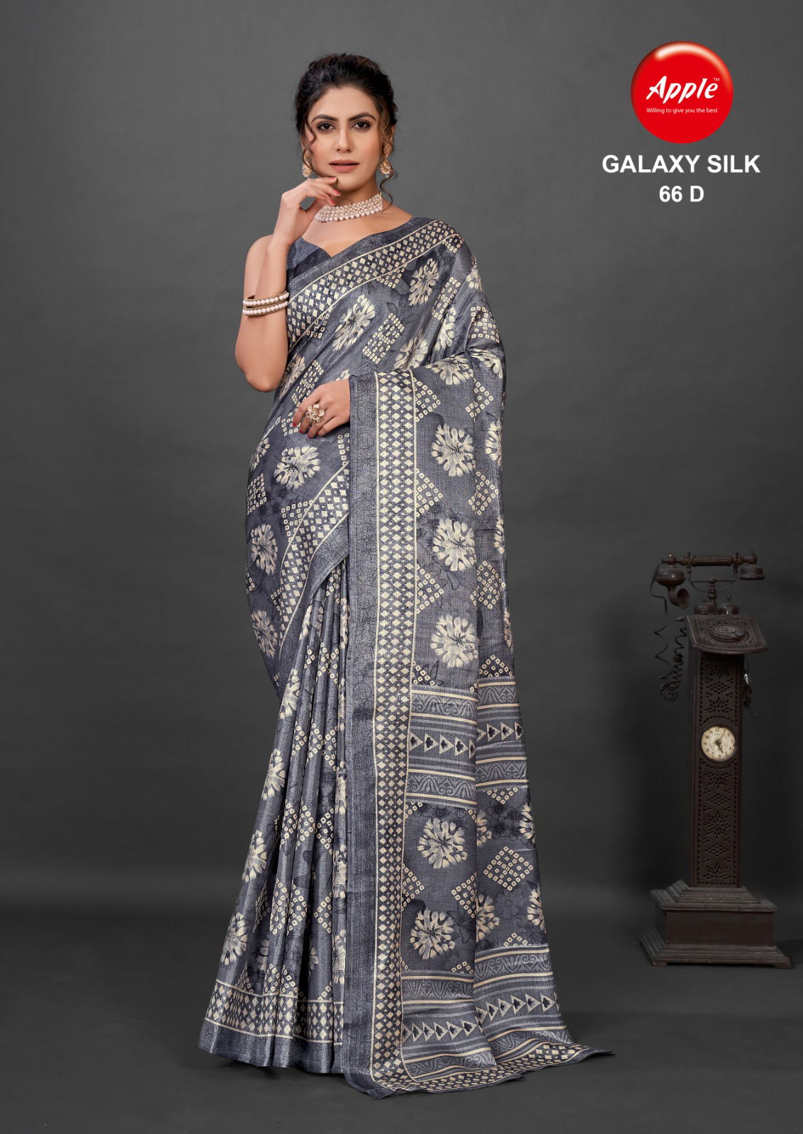 Apple Galaxy Silk 66 Daily Wear Sarees Catalog
